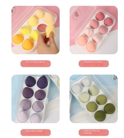 Makeup Sponge Set - Beauty Blender Egg Collection